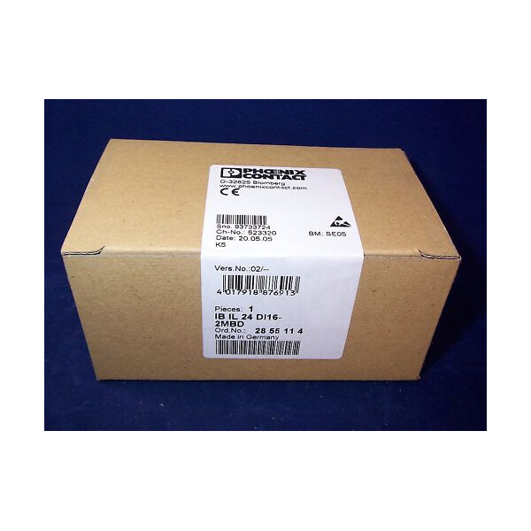 Phoenix Contact IB IL 24 DI16-2MBD 2855114 SIE