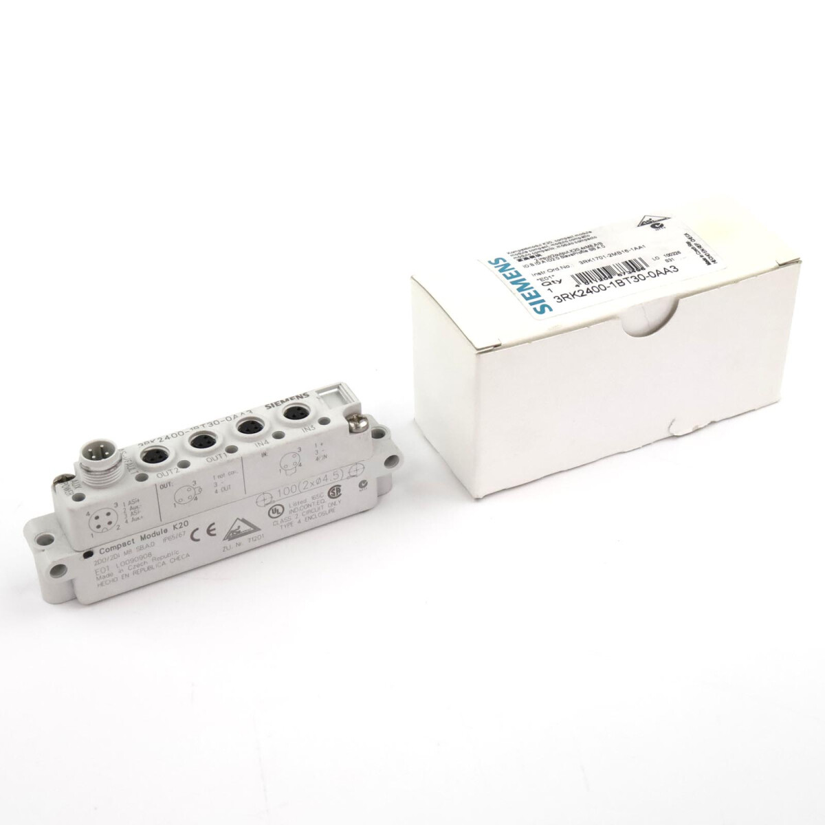Siemens AS-i Kompaktmodul 3RK2400-1BT30-0AA3 OVP