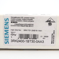 Siemens AS-i Kompaktmodul 3RK2400-1BT30-0AA3 OVP