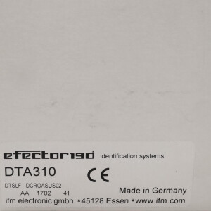 ifm efector AS-Interface RFID Lesekopf DTA310 DTSLF DCROASUS02 OVP