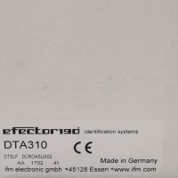 ifm efector AS-Interface RFID Lesekopf DTA310 DTSLF DCROASUS02 OVP