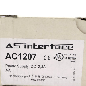 ifm AS-Interface Power Supply AC1207 OVP