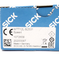 SICK Reflexions-Lichttaster WTT12L-B2531 1072609 OVP