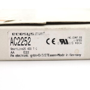 ifm efector AS-Interface Schaltschrankmodul AC2252 SmartL25 4DO T C OVP