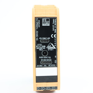 ifm efector AS-Interface Schaltschrankmodul AC2252 SmartL25 4DO T C OVP