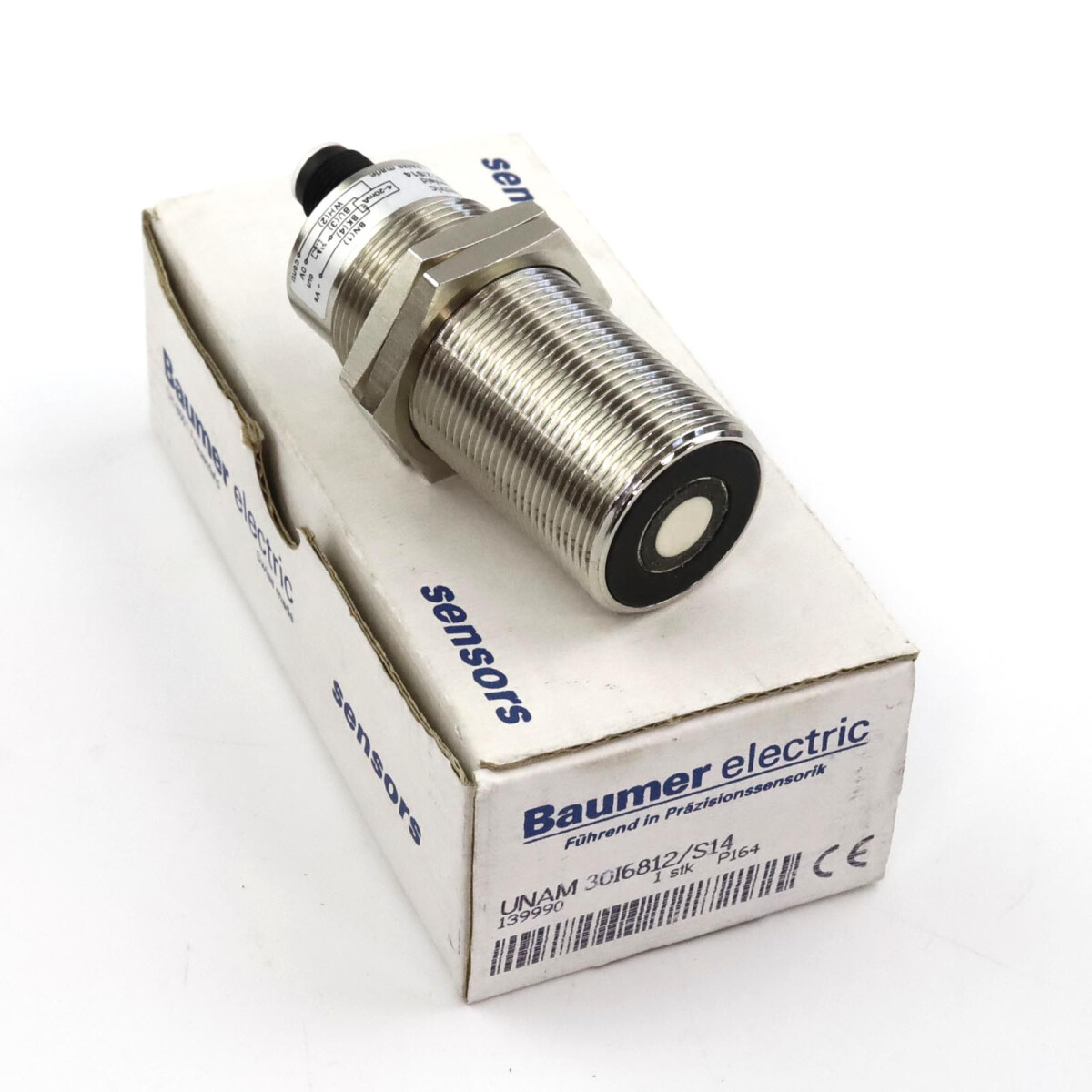 Baumer electric Ultraschall Sensor UNAM 30I6812/S14 OVP