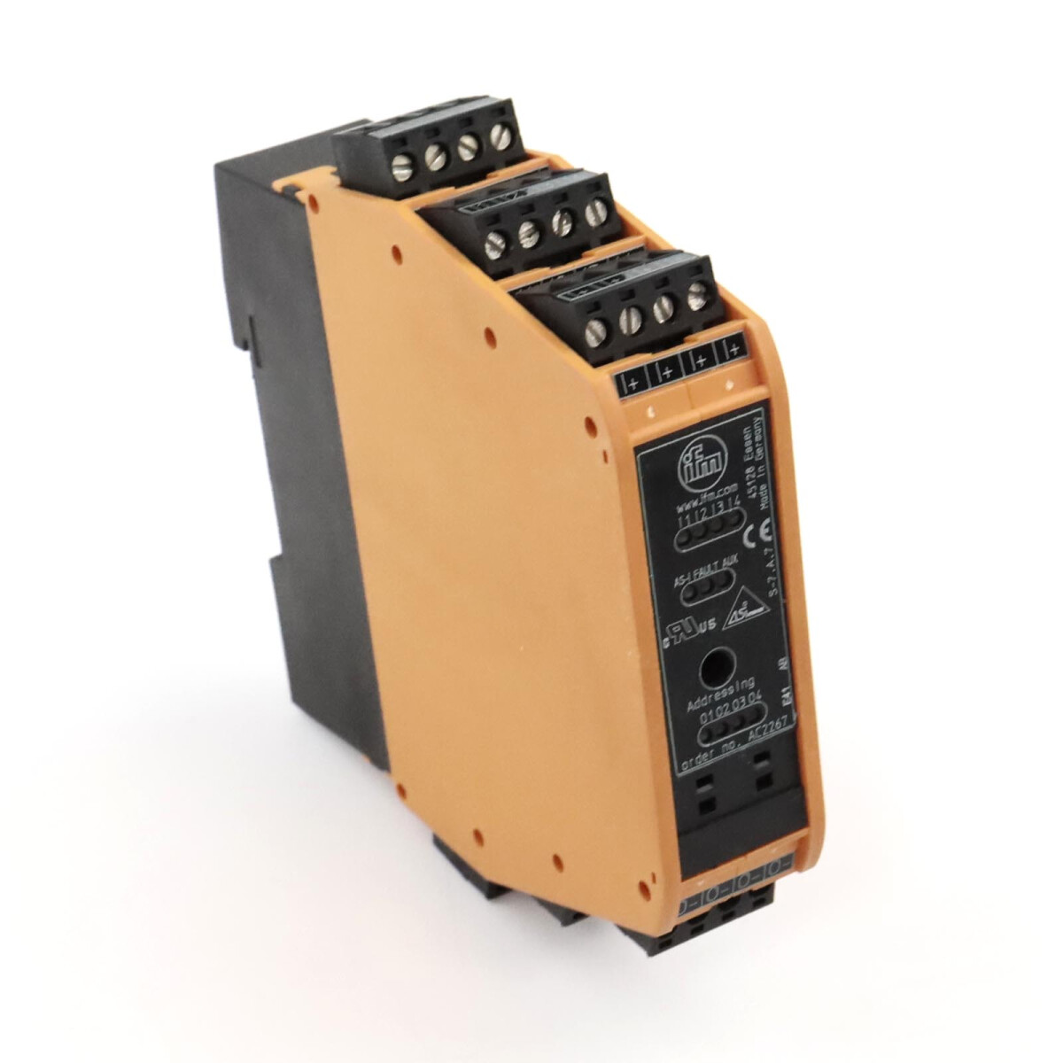 ifm AS-Interface AC2267 SmartLine25 4DI 4DO T C AUX GEB