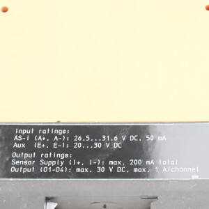 ifm AS-Interface AC2267 SmartLine25 4DI 4DO T C AUX GEB