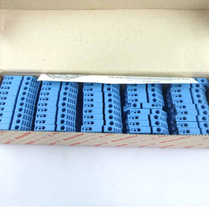 Weidmüller Neutralleiter-Trenn-Reihenklemmen WNT 6 10x3 1010880000 (50Stk.) OVP