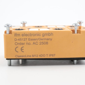 ifm AS-Interface Modul AC2508 ClassicLine45 4DO T M12 GEB
