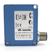 di-soric Laserlichtaster LHT 51 M 200 P3K-IBS GEB