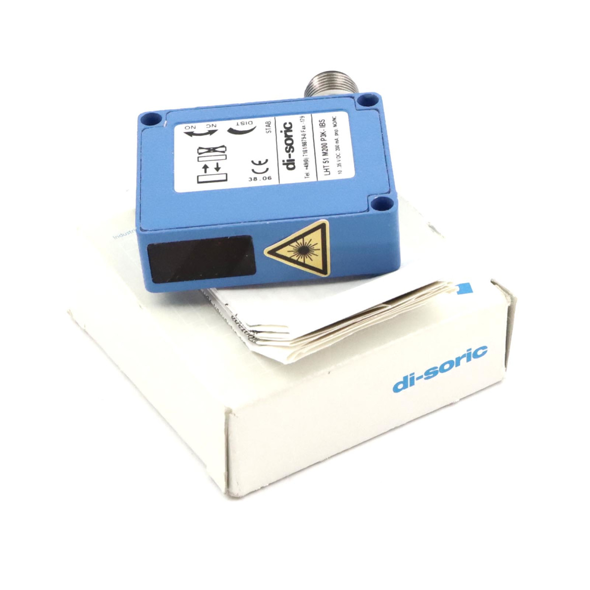 di-soric Laserlichtaster LHT 51 M 200 P3K-IBS OVP