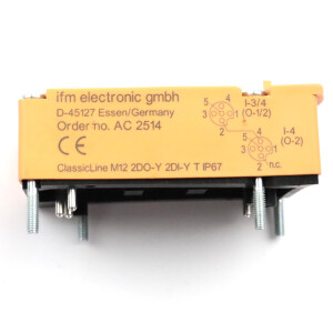 ifm electronic AS-Interface Modul AC2514 ClassicL45 2DO-y 2DI-y T M12 GEB