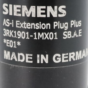 Siemens AS-i Extension Plug Plus 3RK1901-1MX01 GEB