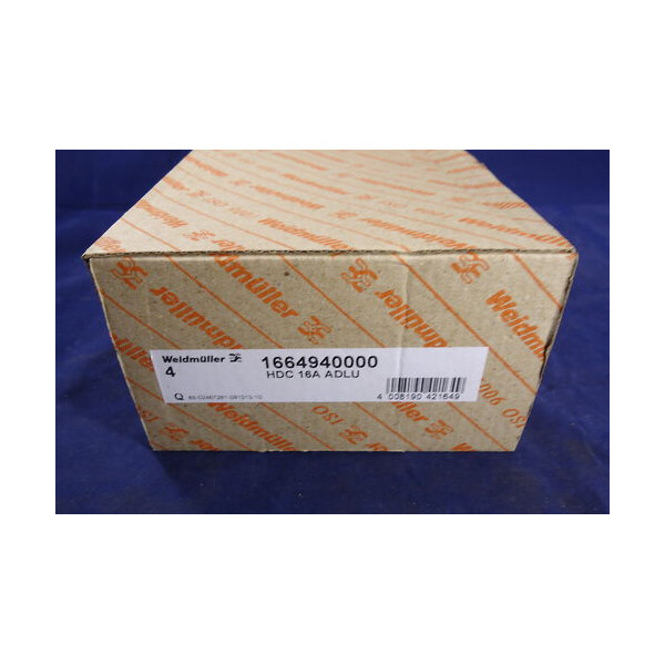 Weidmüller Gehäuse für Steckverbinder HDC 16A ADLU 1664940000 (4Stk.) OVP