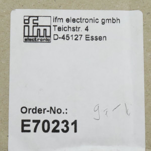 ifm electronic Steckverbinder E70231 (90Stk.) OVP