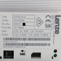 Lenze Frequenzumrichter ID 00402836 EVF8214-E GEB
