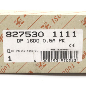 Weidmüller Digitales Ausgangsmodul DP 16DO 0.5A PK 827530 1111 OVP