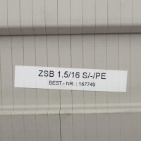 Weidmüller Basisklemmblock ZSB 1.5/16 S/-/PE 167749 NOV