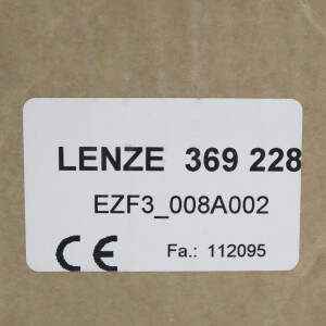 Lenze Entstörfilter EZF3-008A002 369228 OVP