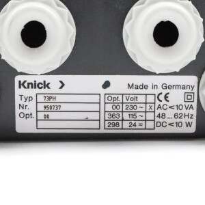 Knick Prozeß-pH-Meter 73PH GEB