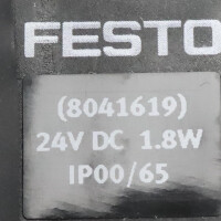 Festo Druckaufbau- und Entlüftungsventil MS6-SV-1/2-C-10V24-S 8001469 NOV