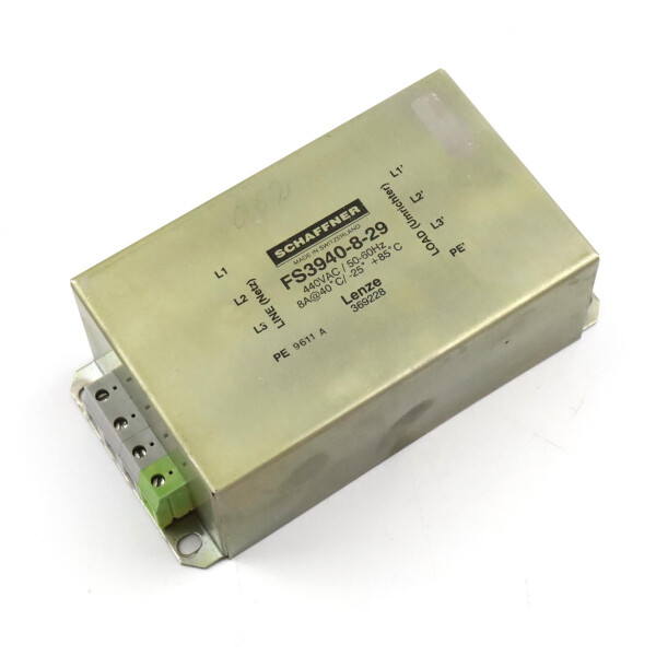 Lenze/Schaffner Entstörfilter 369228 / FS3940-8-29 GEB