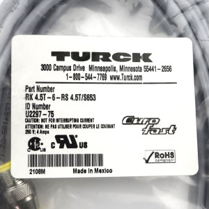 Turck Verlängerungskabel RK 4.5T-6-RS 4.5T/S653 U2297-75 OVP
