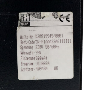 Endress+Hauser Hybridschreiber MEGA-LOG TN TN-H1AAA23A6111111 GEB