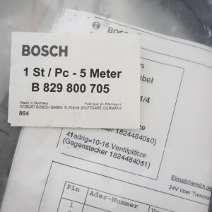 Bosch Kabel B 829 800 705 OVP