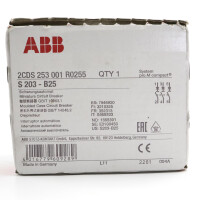 ABB Sicherungsautomat S203-B25 2CDS253001R0255 OVP