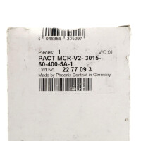 Phoenix Contact Stromwandler PACT MCR-V2-3015-60-400-5A-1 2277093 SIE