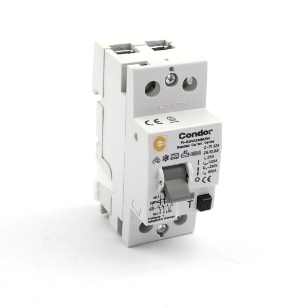 Condor FI-Schutzschalter C-FI 32A GEB