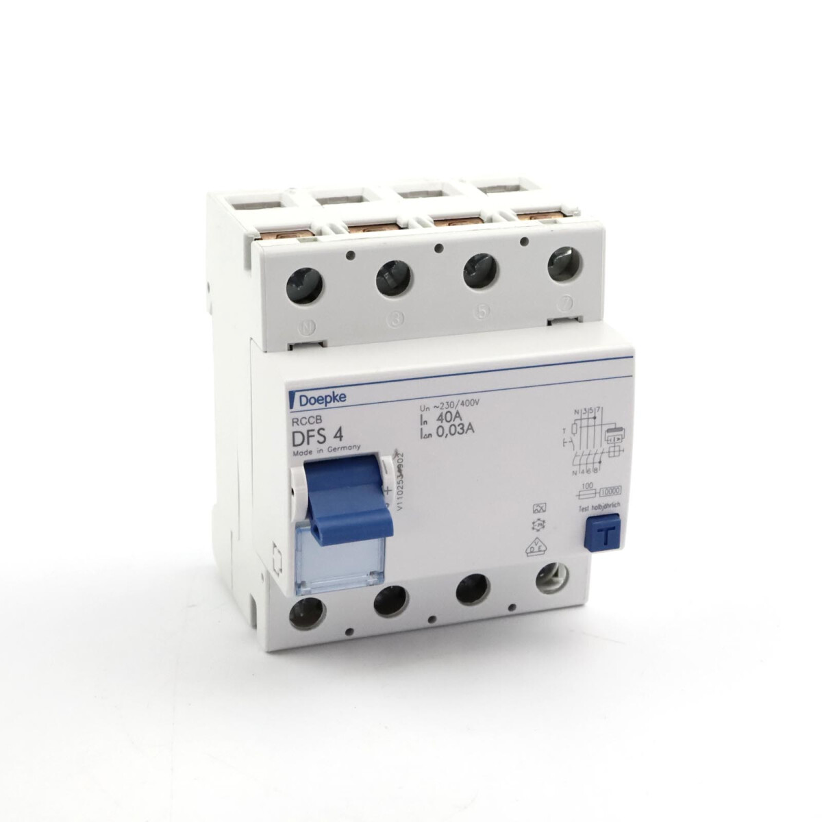 Doepke Fehlerstromschutzschalter DFS 4 040-4/0,03-A 09134901