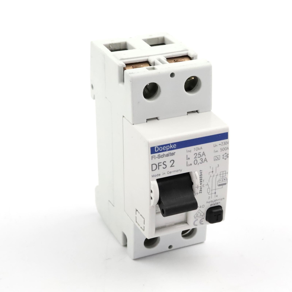 Doepke Fehlerstromschutzschalter DFS 2 025-2/0,30-A 09126601