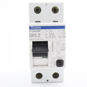 Doepke Fehlerstromschutzschalter DFS 2 025-2/0,30-A 09126601 GEB