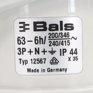 BALS Anbausteckdose Typ 12567 (3Stk.) NOV