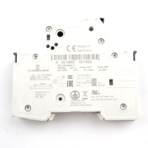 Siemens Leitungsschutzschalter 5SY4163-7 GEB