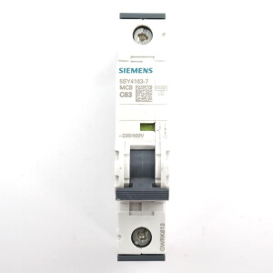 Siemens Leitungsschutzschalter 5SY4163-7 GEB
