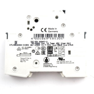 Siemens Leitungsschutzschalter 5SY4101-7 GEB