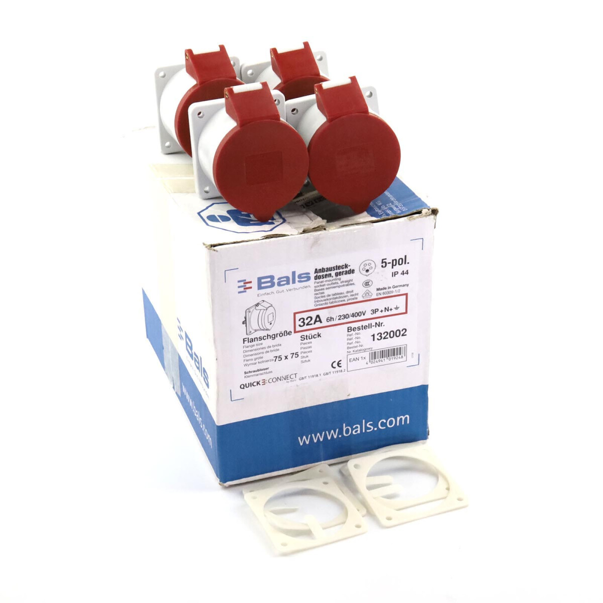 BALS Anbausteckdose Typ 132002 (4Stk.) OVP