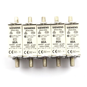Siemens NH-Sicherungseinsatz 3NA3824 (5Stk.) GEB