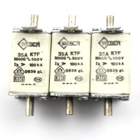 Weber Sicherungseinsätze NH00 KTF 35A 500V gL (3Stk.) GEB