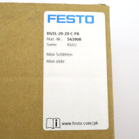 Festo Mini-Schlitten DGSL-20-20-C-PA 543908 OVP