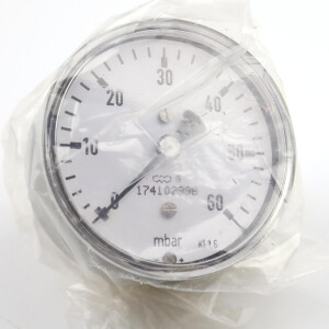 AirCom Kapselfedermanometer MA6302-B6 OVP