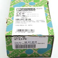Phoenix Contact Schutzleiterklemme ST 2,5-PE 3031238 (50Stk.) OVP
