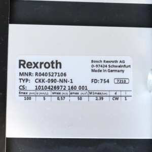 Rexroth Compactmodule CKK-090-NN-1 R040527106 NOV