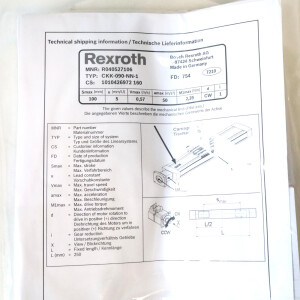 Rexroth Compactmodule CKK-090-NN-1 R040527106 NOV