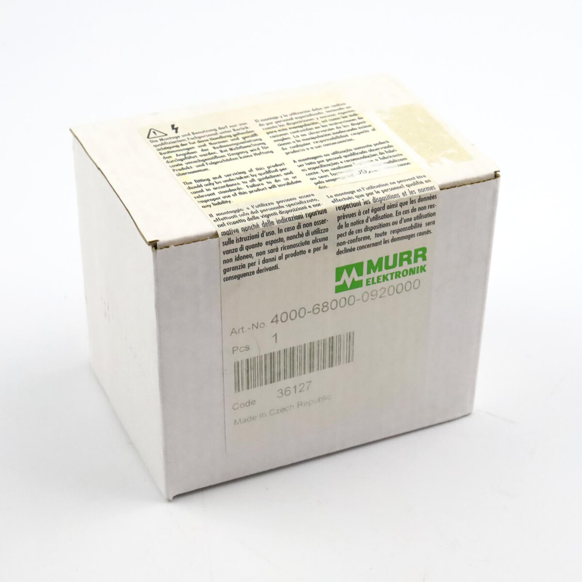 MURR ELEKTRONIK Datensteckverbindereinsatz 4000-68000-092000