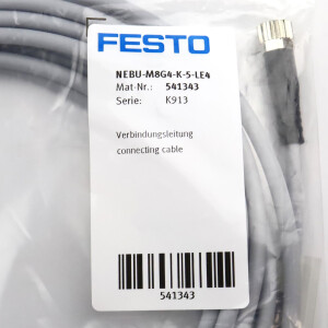 Festo Verbindungsleitung NEBU-M8G4-K-5-LE4 541343 OVP